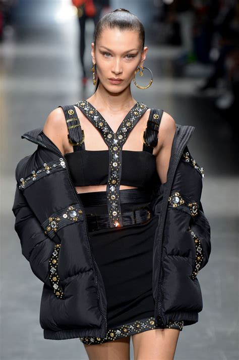 bella hadid new versace.